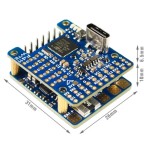 HOT Matek Mateksys F411-WTE Flight Controller STM32F411 Built-in BEC Output 2-6S ESC 90A Current Senor for Fixed Wing Drone